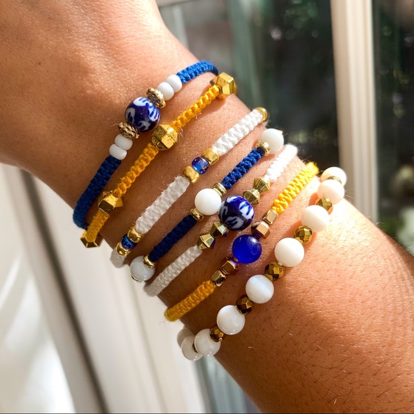 Mango Moon Jewelry - Handmade Beaded Macrame Friendship Bracelet